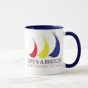 Life är en Breeze®_Paint-the-Vind_Nantucket mugg