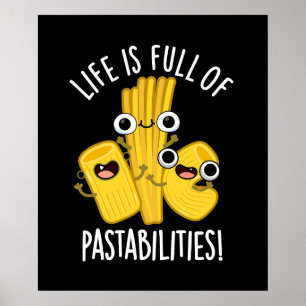 Life är Fullt av pastorer, rund Mörk BG Poster