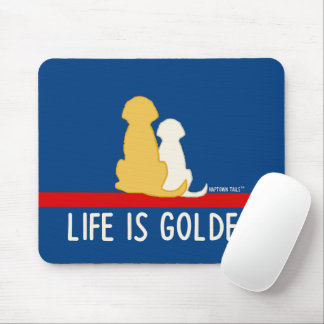 Life är Golden Mouse Pad Musmatta