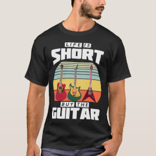 Life är Kort köper Guitar Manar Graphic Gift T Shirt