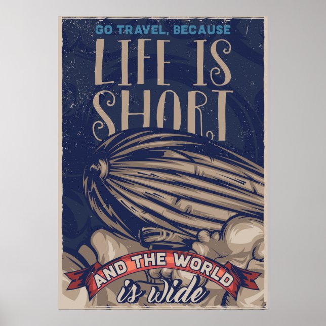 Life är Kort Poster (Framsidan)