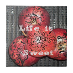 Life är Sweet Kakelplatta