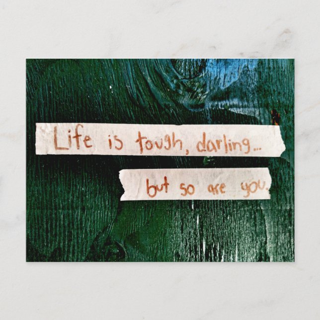 Life är Tuff Vykort (Framsida)