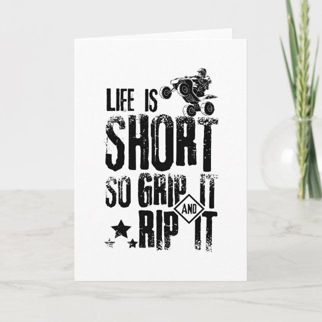 Life Atv Quad Kort (Framsida)