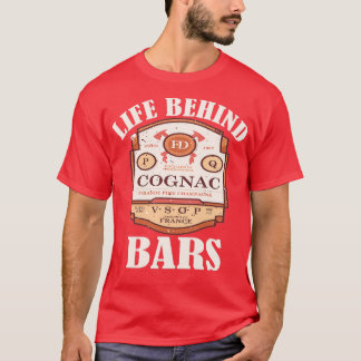 Life bakom Pub Bartender Barkeeper Barmaid T Shirt