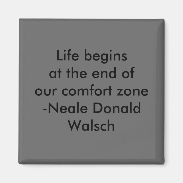 Life Begins Magnet (Framsidan)