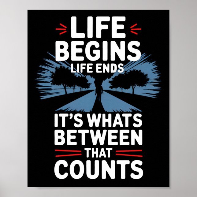 Life Begins Poster (Framsidan)