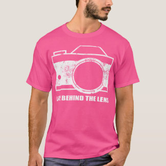 Life Behind The Lens Vintage Photography Shirt T
