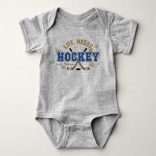 Life behöver Hockey Infant T Shirt
