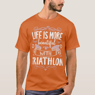 Life Bevackra Triathlon Coola Funny Triathlete Tri T Shirt