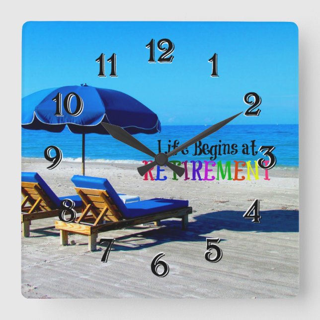 Life börjar i Pension Fyrkantig Klocka (Framsida)