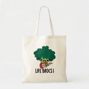 Life Brocs Funny Veggie Broccoli Pun Tygkasse