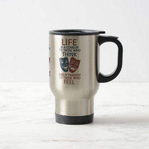 Life-citat mugg - välj stil & färg