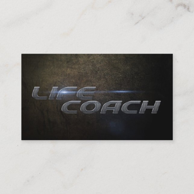 Life Coach business card Visitkort (Framsida)