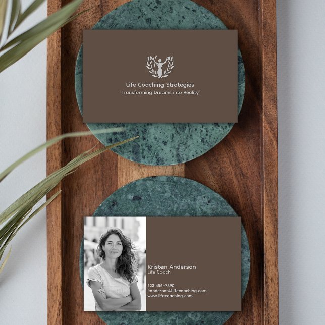Life Coach Consultant Visitkort (Skapare uppladdad)