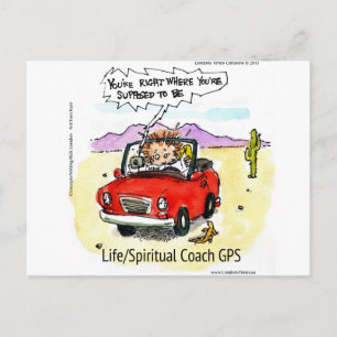 Life Coach GPS Vykort