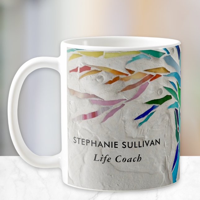 Life Coach Tree Of Life  Kaffemugg (Skapare uppladdad)