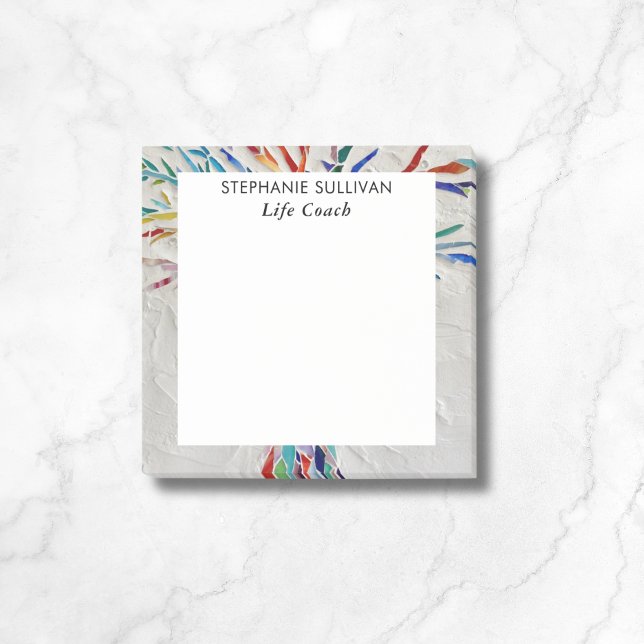 Life Coach Tree Of Life  Post-it Block (Skapare uppladdad)