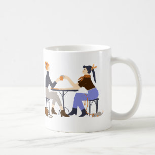 Life, Determination och Tea. Vänner, Vänskap Kaffemugg