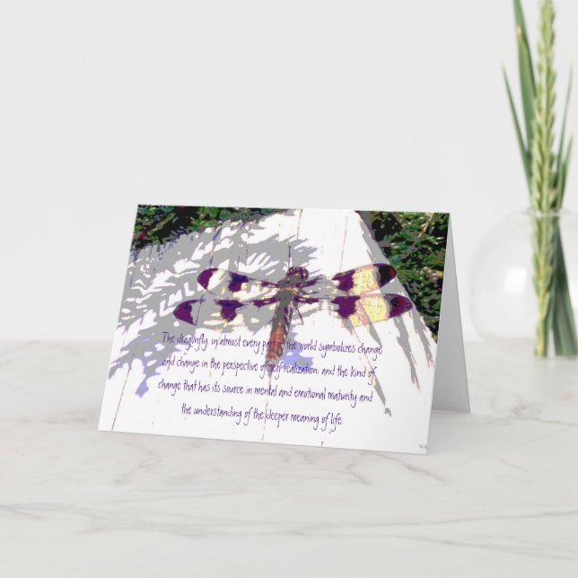 Life Dragonfly Kort (Framsida)