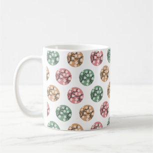 Life Geometric Nature Mönster Art Kaffemugg