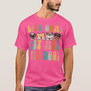 Life Goal Pet all Hundar Vintage Cute Hundar Pug C T Shirt