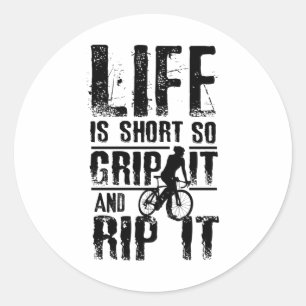 Life Gravel Bike Runt Klistermärke