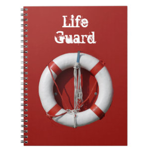 Life Guard - bärbar dator Anteckningsbok Med Spiral