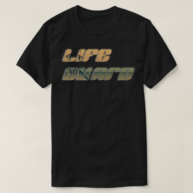 LIFE GUARD T SHIRT (Design framsida)