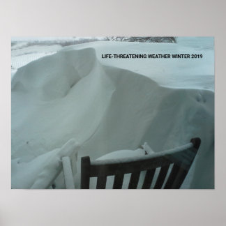 LIFE HOTENING WEATHER WINTER 2019 POSTER