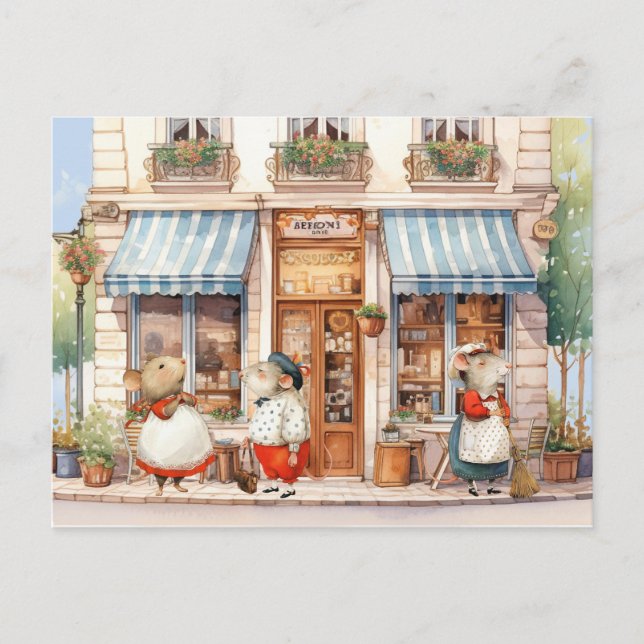 Life in Mice Town - Life As Usual Vykort (Framsida)