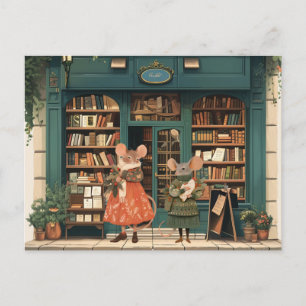 Life in Mice Town - Ms Otis & Ms Luna Vykort