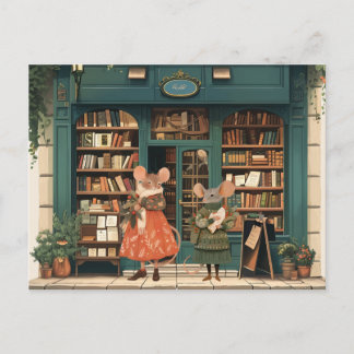 Life in Mice Town - Ms Otis & Ms Luna Vykort