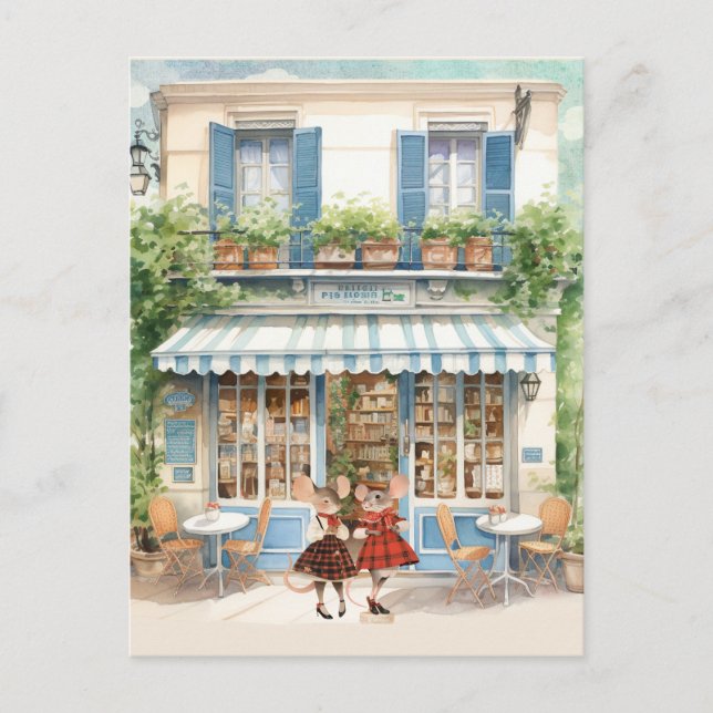 Life in Mice Town Series - BFF Vykort (Framsida)