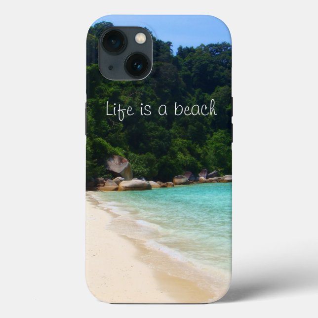 Life is a Beach Case-Mate iPhone Case (Baksida)