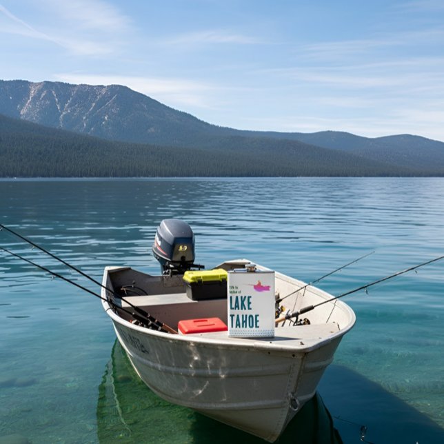 Life is better at Lake Fickplunta (life is better at the lake flask)