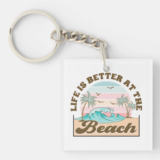 Life is Better at the Beach Summer Tropical  (Framsidan)