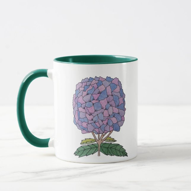 Life is Better in Nantucket Hydrangea Mug Mugg (Vänster)