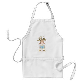 Life is Better with a Book Apron Förkläde