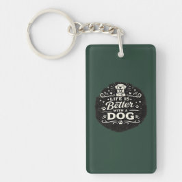 Life Is Better With a Dog – Cute Dog Lover Vintage