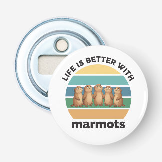 Life is better with marmots flasköppnare