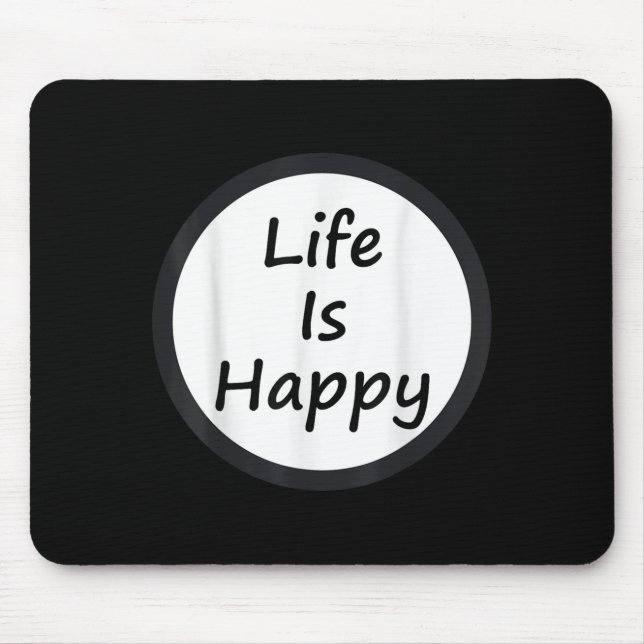 Life Is Happy Shirt  Musmatta (Framsidan)
