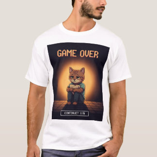 Life Is Hard Mode – Game Over But Still Alive T Shirt