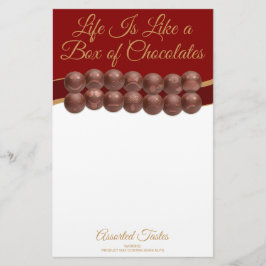 Life Is Like a Box of Chocolates Brevpapper