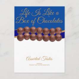 Life Is Like a Box of Chocolates Vykort