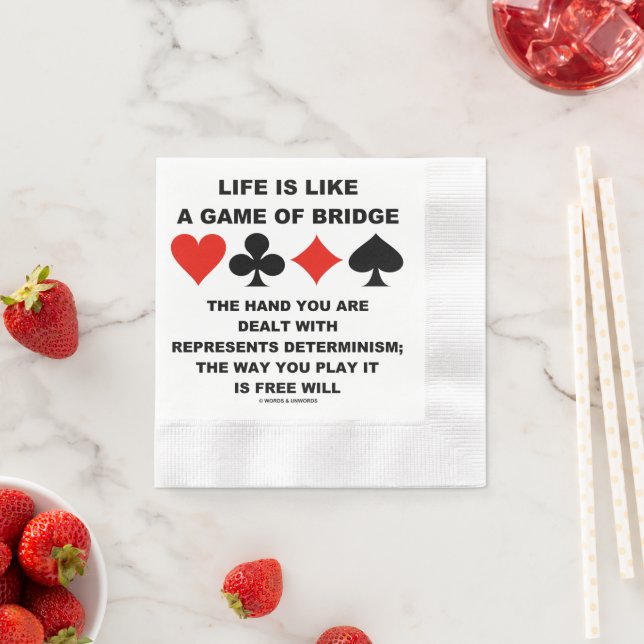 Life Is Like Game Of Bridge Determinism Free Will Pappersservett (Insitu)