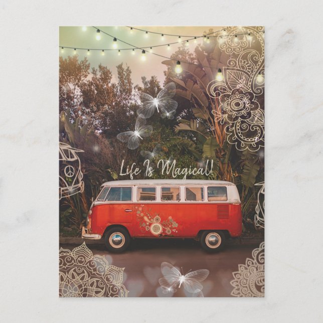 Life is Magical Vykort (Framsida)