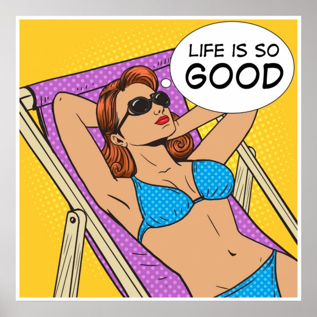 Life Is So Good Poster (Framsidan)