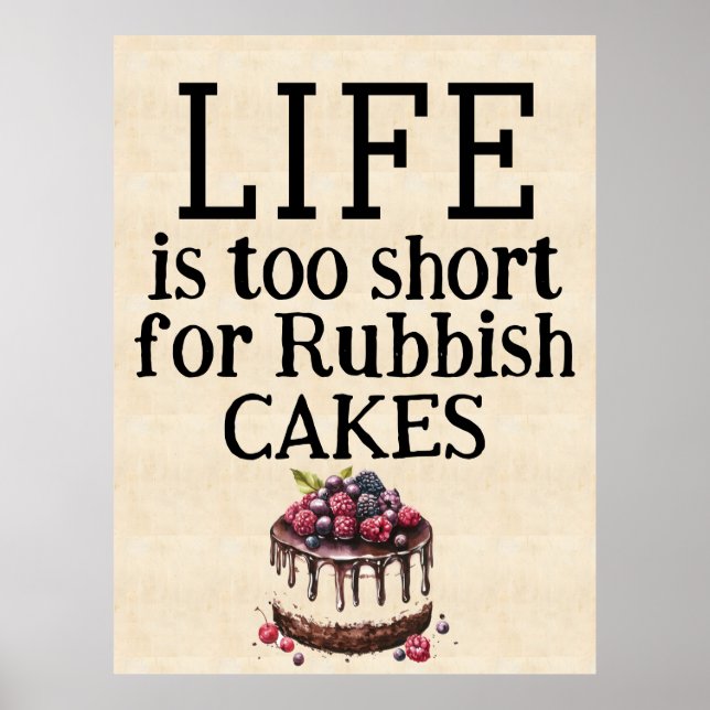 LIFE Is Too Short Poster (Framsidan)