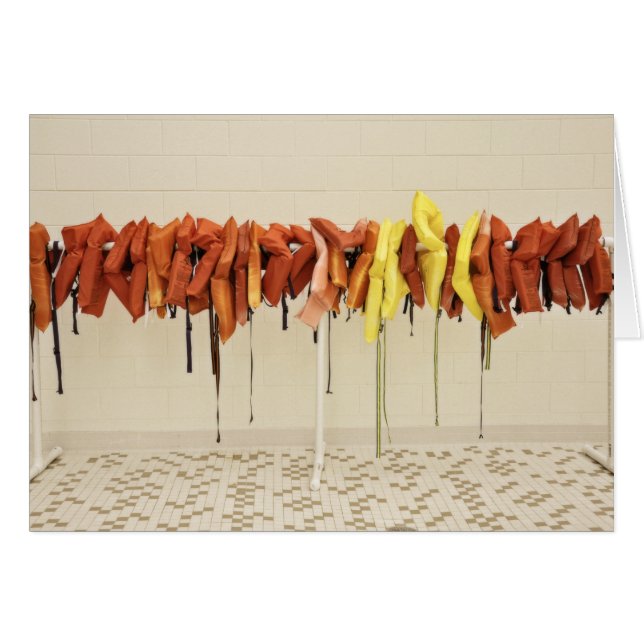 Life Jacka Hälsningskort (Framsidan Horizontal)